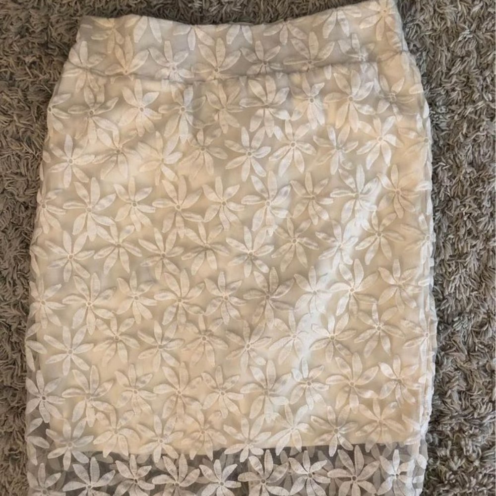 Floral Pencil Skirt